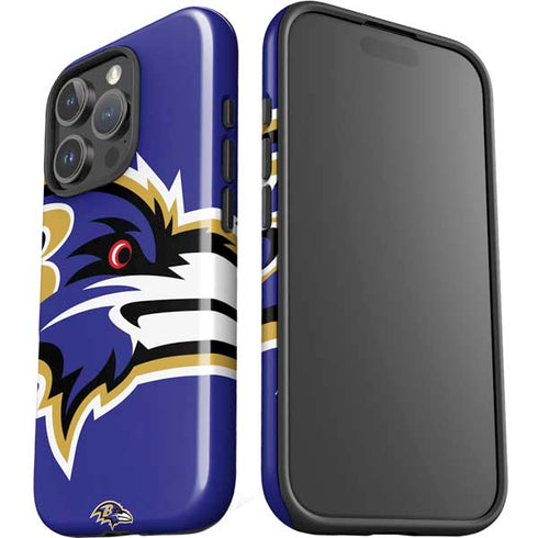 NFL Baltimore Ravens Large Logo iPhone 16 Pro Max Impact Case