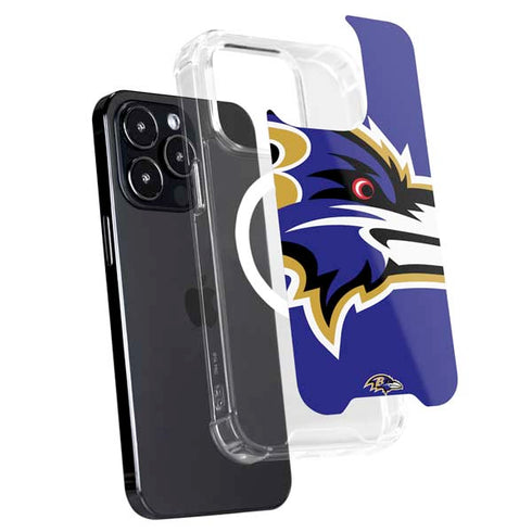 NFL Baltimore Ravens Large Logo iPhone 16 Pro Max MagSafe Case
