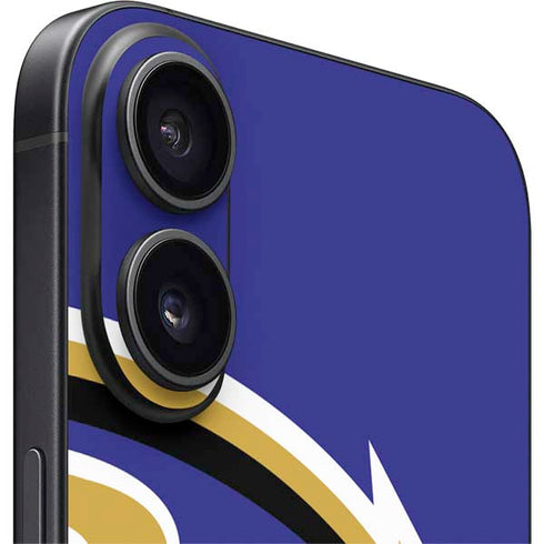 NFL Baltimore Ravens Large Logo iPhone 16 Skin