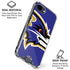 NFL Baltimore Ravens Large Logo iPhone 16e Clear Case