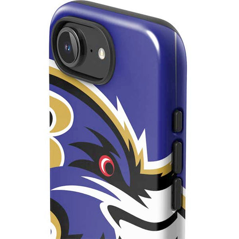 NFL Baltimore Ravens Large Logo iPhone 16e Impact Case