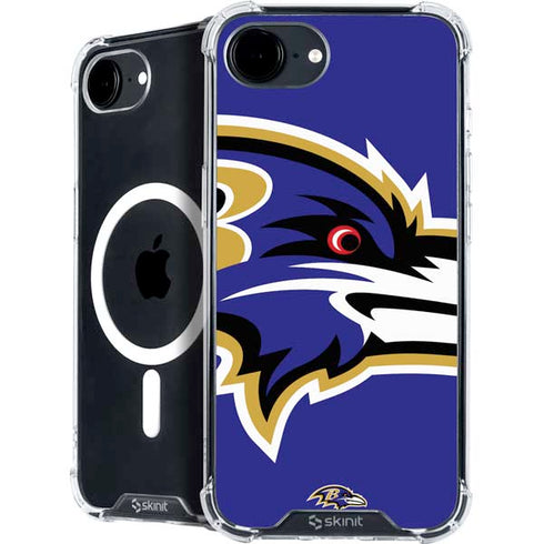 NFL Baltimore Ravens Large Logo iPhone 16e MagSafe Case