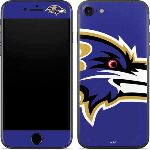 NFL Baltimore Ravens Large Logo iPhone 8 Skin