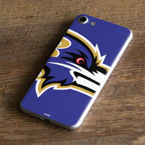 NFL Baltimore Ravens Large Logo iPhone 8 Skin