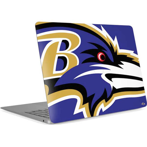NFL Baltimore Ravens Large Logo Apple MacBook Air Skin