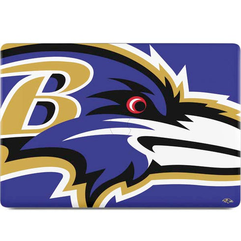 NFL Baltimore Ravens Large Logo MacBook Skins