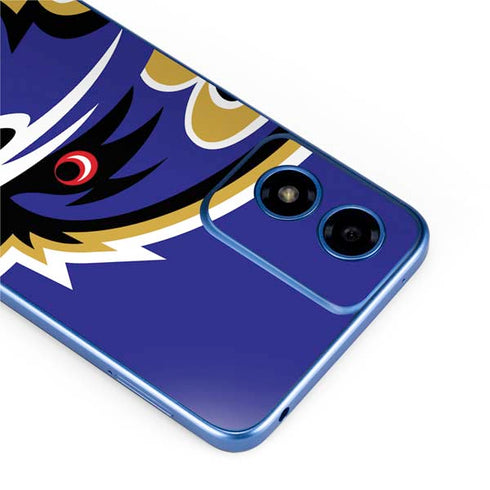 NFL Baltimore Ravens Large Logo Moto G Play 4G (2024) Skin