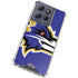 NFL Baltimore Ravens Large Logo Moto G Play 5G (2025) Clear Case
