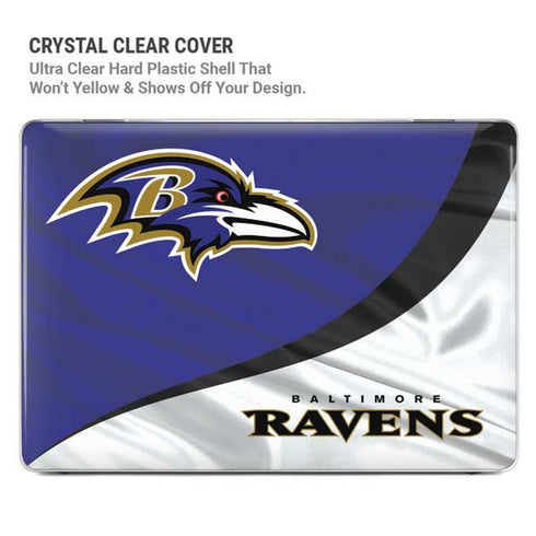 NFL Baltimore Ravens MacBook Pro 14in (2021-24) Case plus Skin