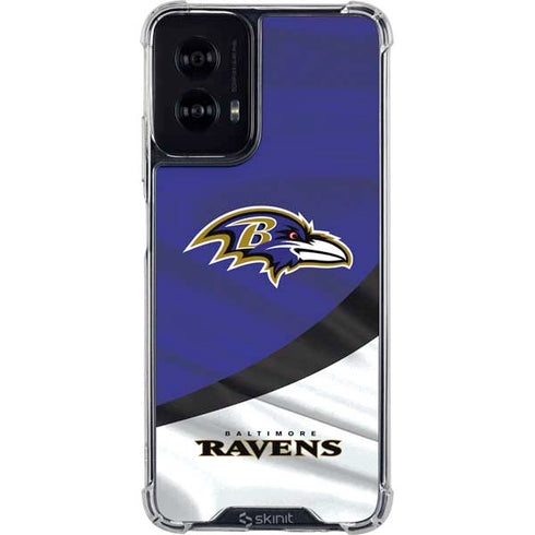 NFL Baltimore Ravens Moto G Power 5G (2024) Clear Case