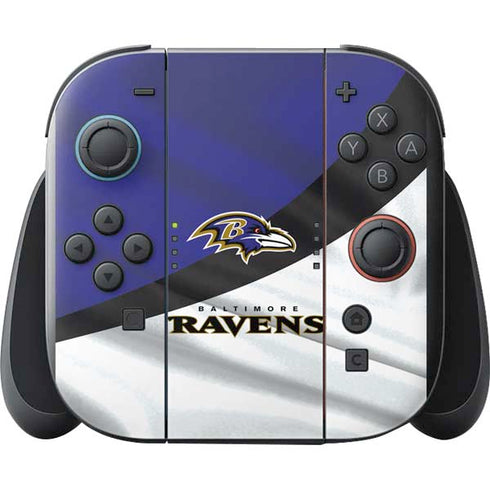 NFL Baltimore Ravens Nintendo Switch 2 (2025) with Joy-Con Skin