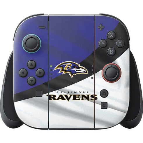 NFL Baltimore Ravens Nintendo Switch 2 (2025) Joy-Con Controller Skin
