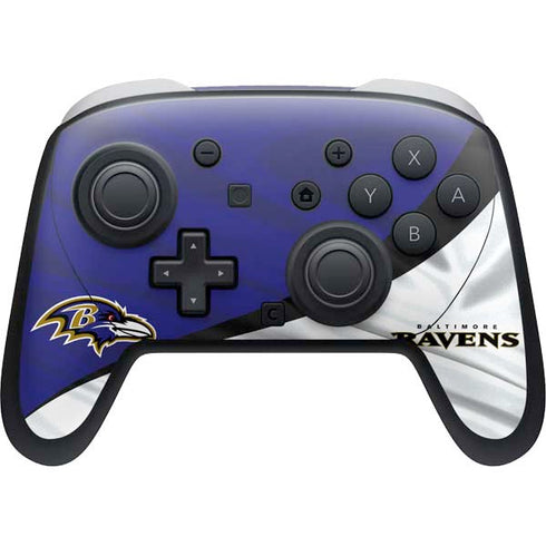NFL Baltimore Ravens Nintendo Switch 2 (2025) Pro Controller Skin