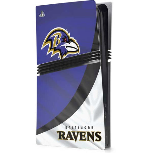 NFL Baltimore Ravens PS5 Pro Console Skin