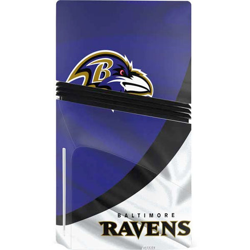 NFL Baltimore Ravens PS5 Pro Disk Console Skin