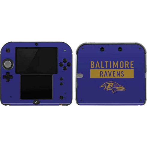 NFL Baltimore Ravens Purple Performance Series Nintendo Skins