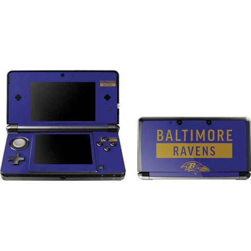 NFL Baltimore Ravens Purple Performance Series Nintendo Skins