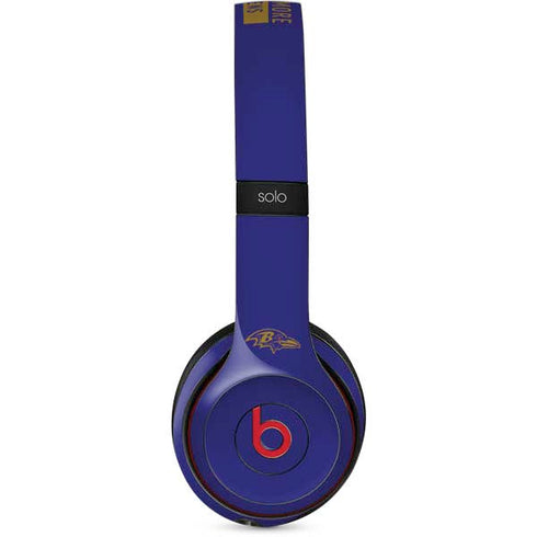 NFL Baltimore Ravens Purple Performance Series Beats Solo 3 Wireless Skin