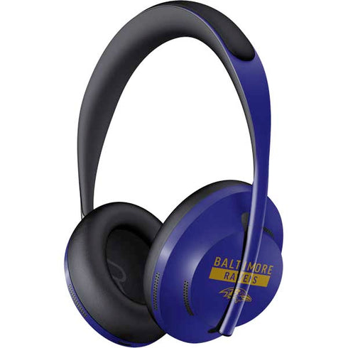 NFL Baltimore Ravens Purple Performance Series Bose Noise Cancelling Headphones 700 Skin