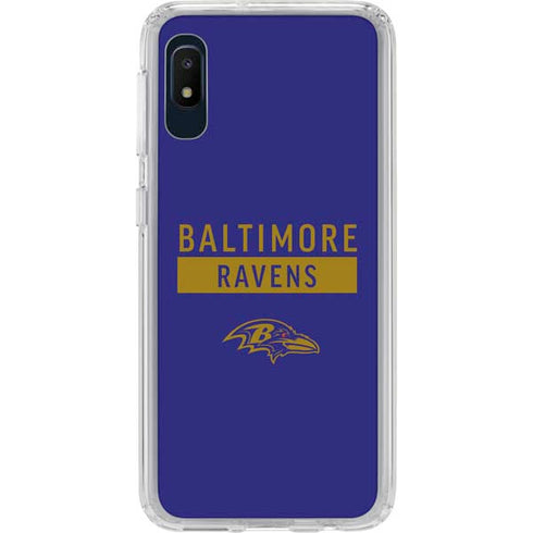 NFL Baltimore Ravens Purple Performance Series Galaxy Cases