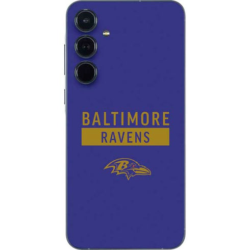 NFL Baltimore Ravens Purple Performance Series Galaxy A35 5G Skin