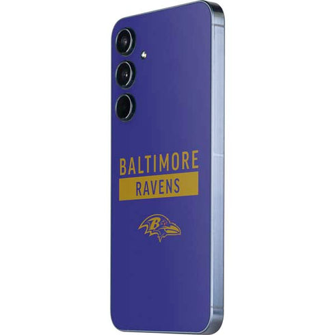 NFL Baltimore Ravens Purple Performance Series Galaxy A36 5G Skin