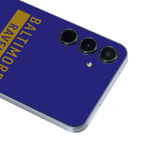 NFL Baltimore Ravens Purple Performance Series Galaxy A36 5G Skin