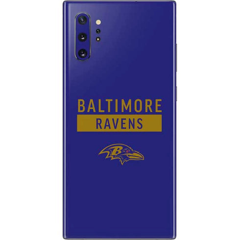 NFL Baltimore Ravens Purple Performance Series Galaxy Note 10 Plus Skin