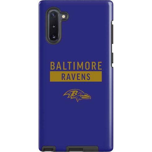 NFL Baltimore Ravens Purple Performance Series Galaxy Cases