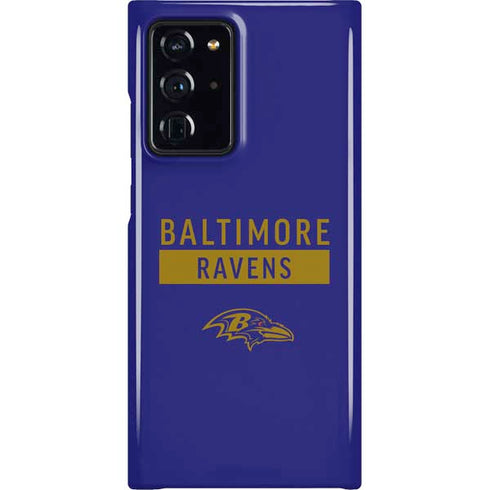 NFL Baltimore Ravens Purple Performance Series Galaxy Cases