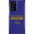NFL Baltimore Ravens Purple Performance Series Galaxy Cases