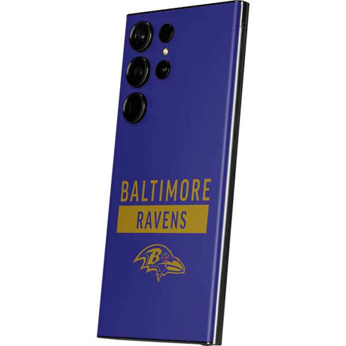 NFL Baltimore Ravens Purple Performance Series Galaxy Skins