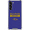 NFL Baltimore Ravens Purple Performance Series Galaxy S24 FE Clear Case