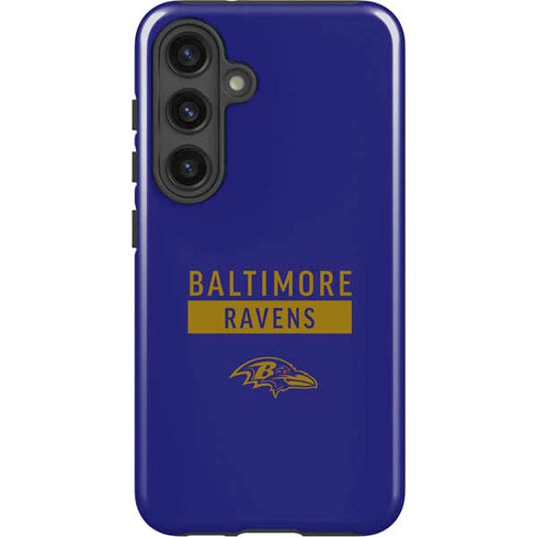 NFL Baltimore Ravens Purple Performance Series Galaxy S25 Impact Case