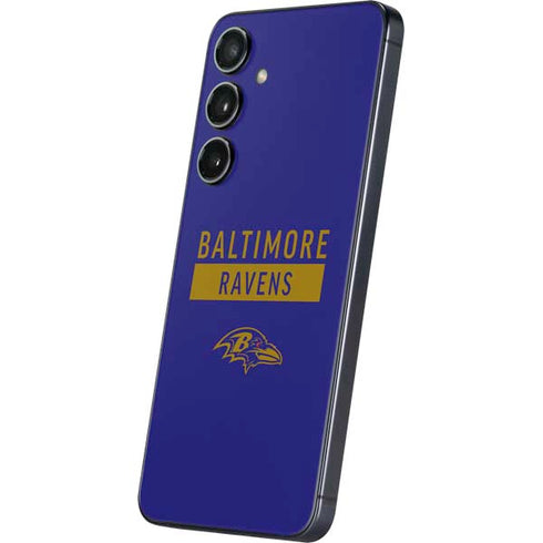 NFL Baltimore Ravens Purple Performance Series Galaxy S24 Skin