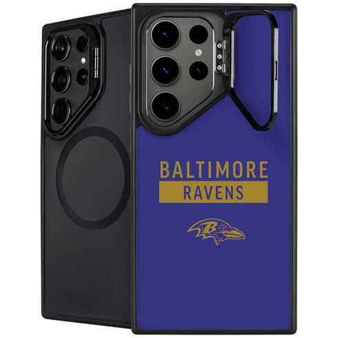 NFL Baltimore Ravens Purple Performance Series Galaxy Cases