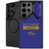 NFL Baltimore Ravens Purple Performance Series Galaxy Cases