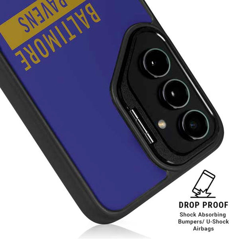 NFL Baltimore Ravens Purple Performance Series Galaxy S25 Ultra Kickstand Case