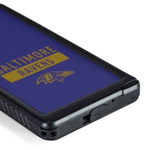 NFL Baltimore Ravens Purple Performance Series Galaxy S24 Ultra Waterproof Case
