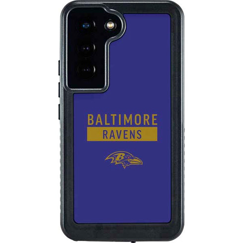 NFL Baltimore Ravens Purple Performance Series Galaxy S24 Waterproof Case
