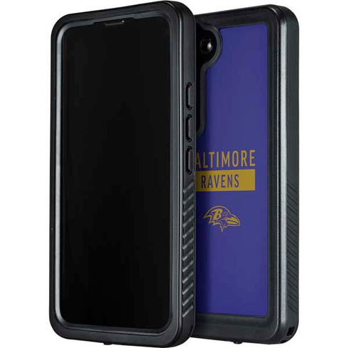 NFL Baltimore Ravens Purple Performance Series Galaxy S24 Waterproof Case