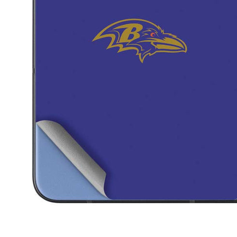 NFL Baltimore Ravens Purple Performance Series Galaxy Z Fold5 5G Skin