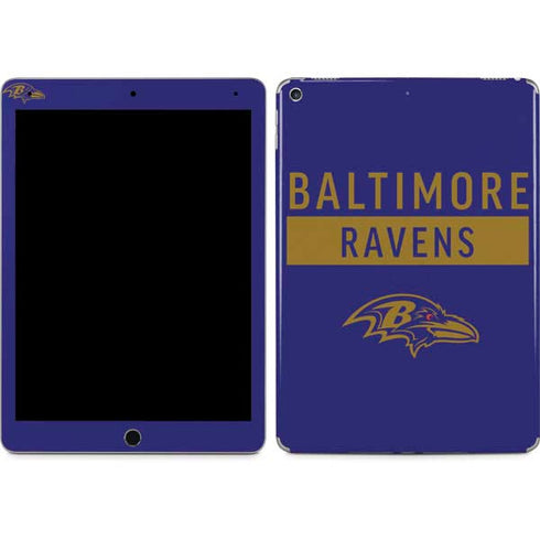 NFL Baltimore Ravens Purple Performance Series iPad Skins