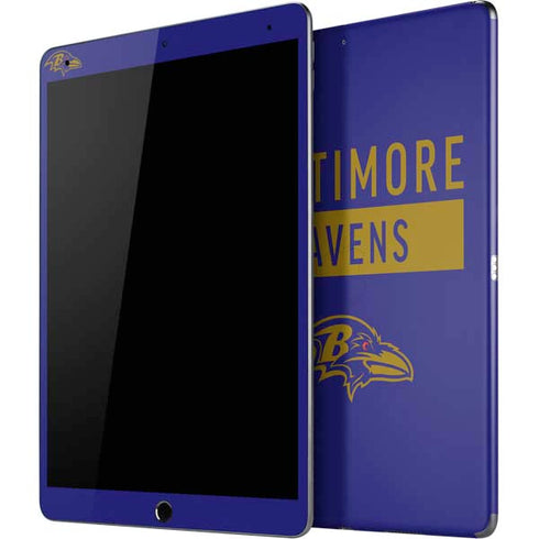 NFL Baltimore Ravens Purple Performance Series iPad Skins
