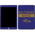 NFL Baltimore Ravens Purple Performance Series Apple iPad Skin
