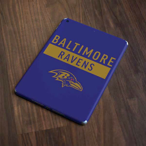 NFL Baltimore Ravens Purple Performance Series Apple iPad Skin