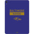 NFL Baltimore Ravens Purple Performance Series Apple iPad Air Skin