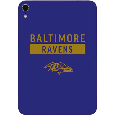NFL Baltimore Ravens Purple Performance Series Apple iPad Mini Skin
