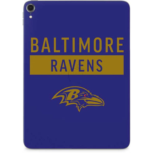NFL Baltimore Ravens Purple Performance Series Apple iPad Pro Skin