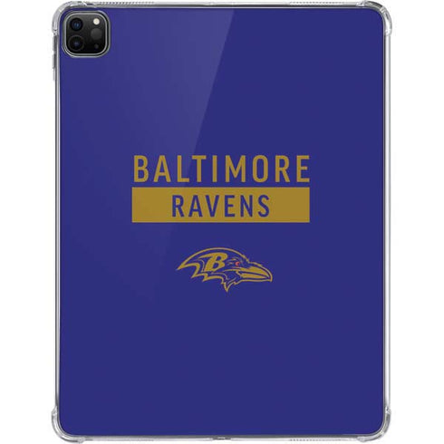 NFL Baltimore Ravens Purple Performance Series iPad Pro 11in (2024) Clear Case